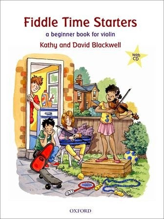 Fiddle Time Starters Book/Cd by