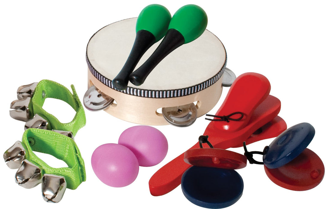 6 Piece Percussion Pack in Bag by