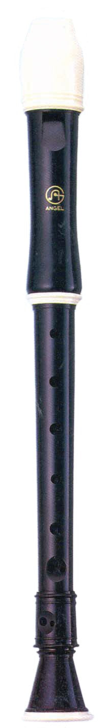 Angel Brown Descant Recorder with Bag and Rod