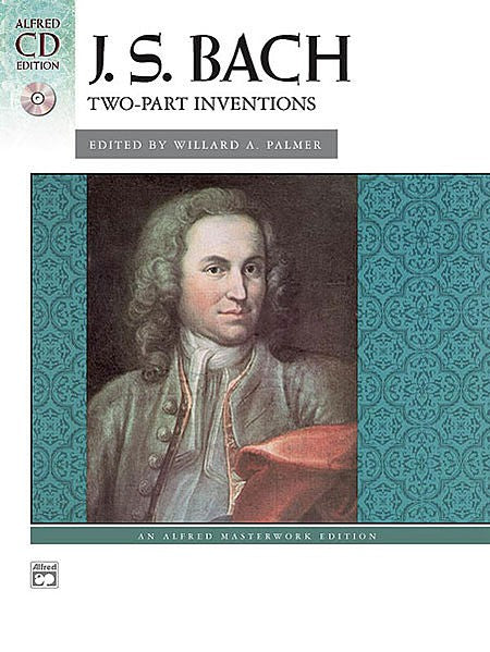 Bach Two-Part Inventions Book / CD