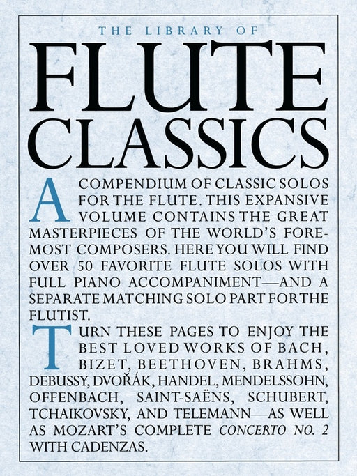 Library of Flute Classics Flute/Piano