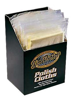 Jim Dunlop Guitar Polish Cloth Cleaner Lint Free Cotton