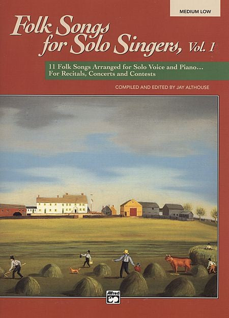 Folk Songs for Solo Singers Book 1: Medium Low