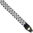 Guitar Strap with Black and White Checks