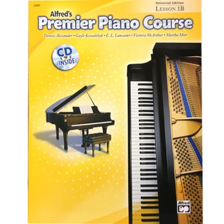 Alfred Premier Piano Course Lesson Book 1B