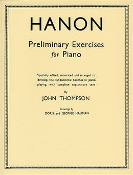 Hanon Studies Simplified Ed Thompson