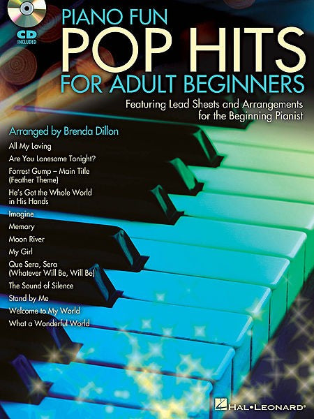 Piano Fun Pop Hits for Adult Beginners Book/Cd