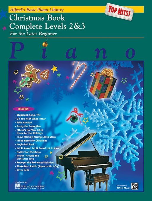 Alfred's Basic Piano Library Top Hits! Christmas Complete Book 2 & 3
