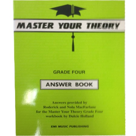 Master Your Theory  Answer Book Dulcie Holland