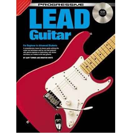 Progressive Lead Guitar Book CD and DVD Turner &  White includes TAB by Progressive