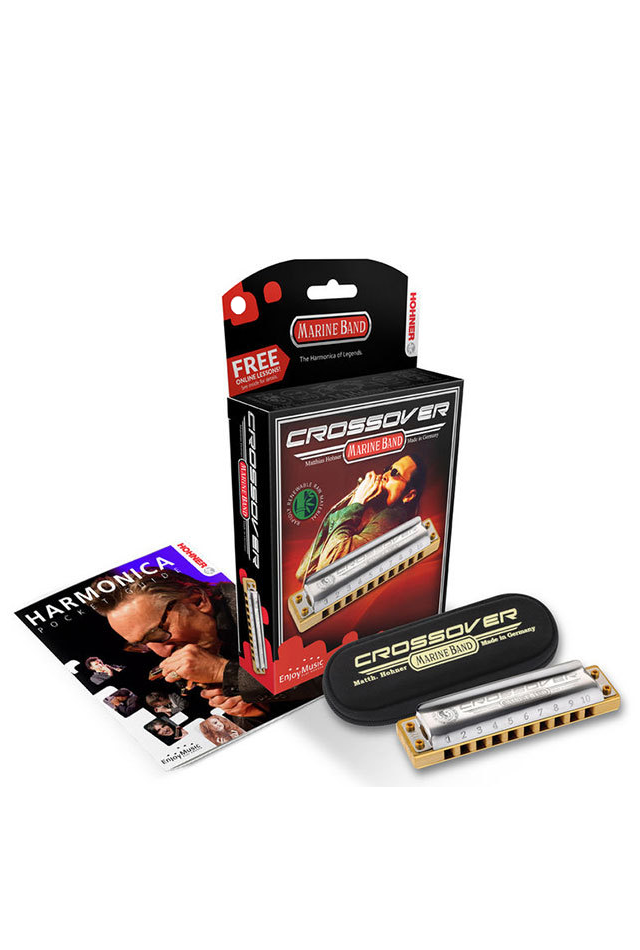 Hohner marine band crossover harmonica key of online c