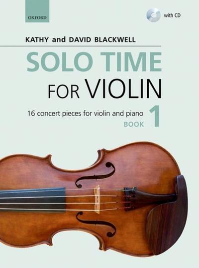 Solo Time for Violin Book with CD