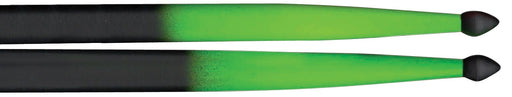 CPK 5A Drumsticks with Nylon Tip Black and Green