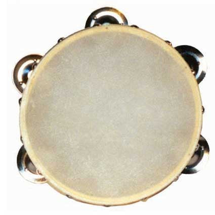Tambourine 6 1/2 Diameter 5 Jingles by