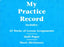 My Practice Record Book : 32 Weeks Lesson Assignments