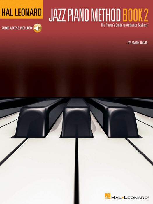 Hal Leonard Jazz Piano Method Book 2 with Audio Tracks