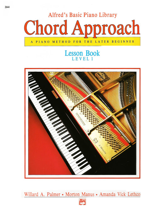 Alfred's Basic Piano Library Chord Approach Lesson Book