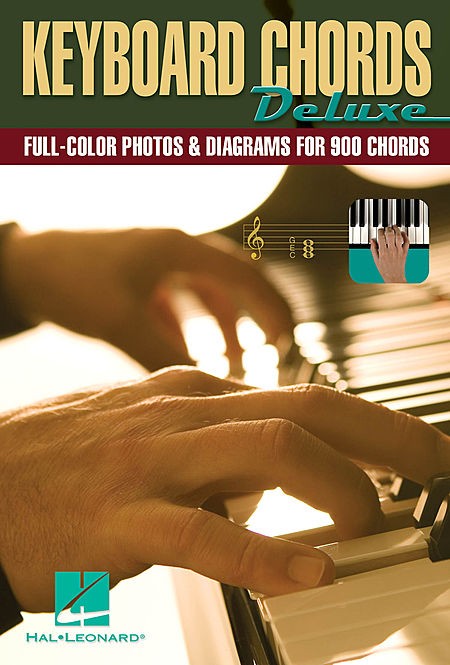 Learn to Play 900 Piano Keyboard Chords Deluxe  Easy To Read  with Full Colour Photos
