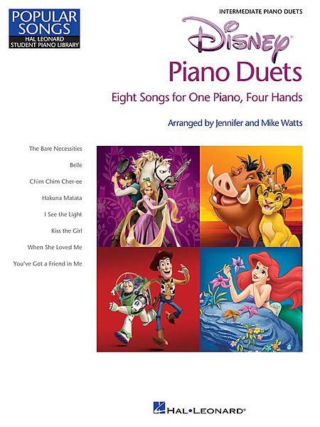 Disney Piano Duets Intermediate Level