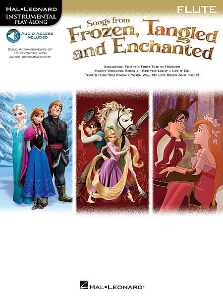 Songs from Frozen, Tangled and Enchanted for Flute