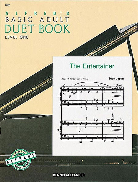 Alfred's Basic Adult Duet Book - Level 1