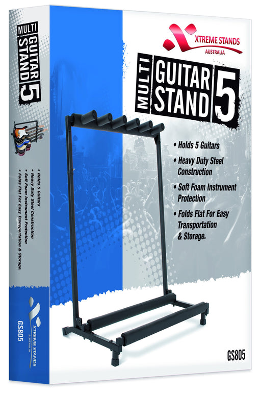 Five Guitar Rack Stand
