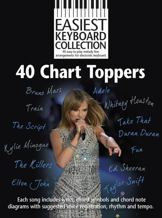 Easiest Keyboard Collection: 40 Chart Toppers