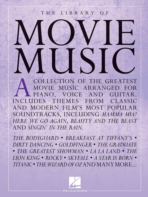 The Library of Movie Music - Piano Vocal & Guitar