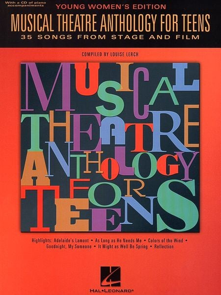 Musical Theatre Anthology for Teens Young Women's Edition by
