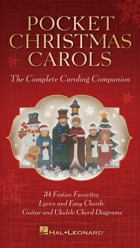 Pocket Christmas Carols Lyrics with Chord Diagrams