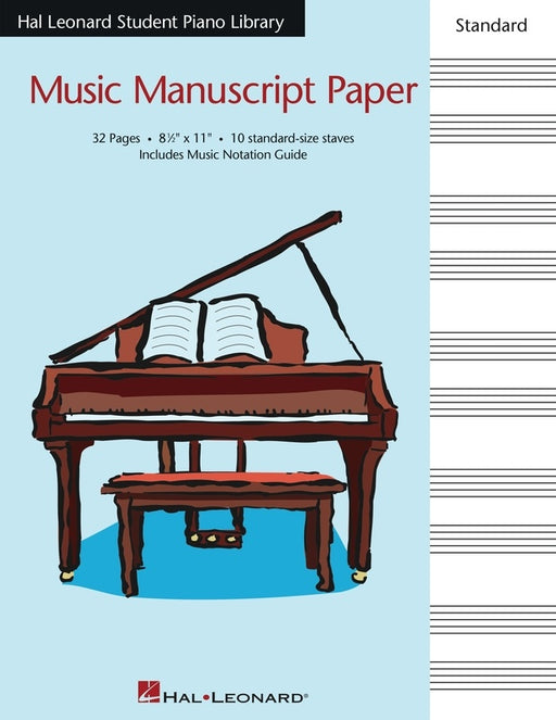 HLSPL Standard Music Manuscript Paper
