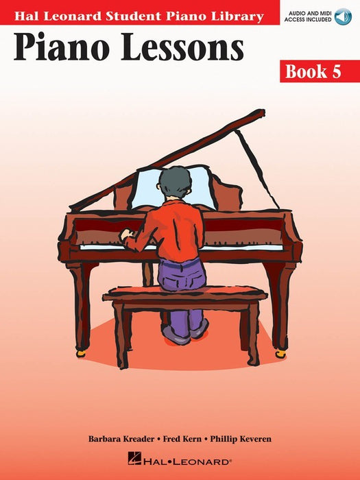 Hal Leonard HLSPL Piano Lesson Book with Audio Access