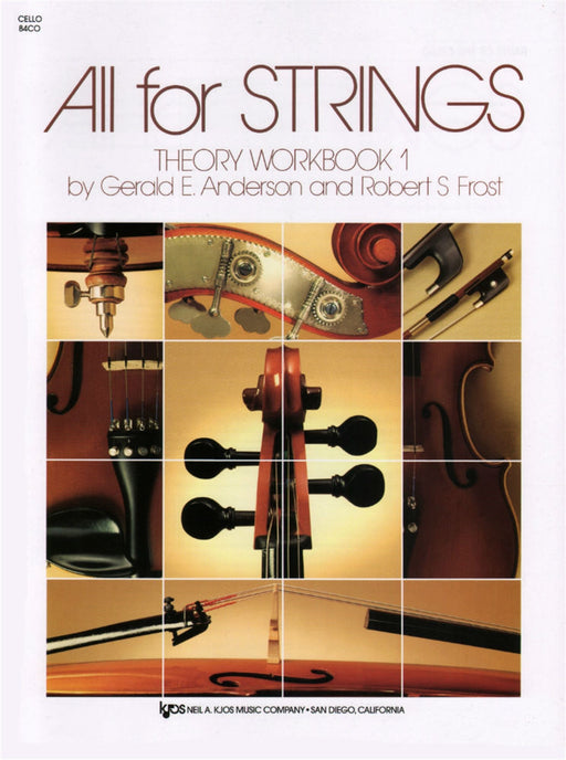 All for Strings Theory Workbook - Cello