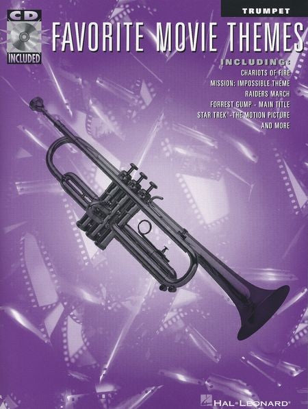 Favourite Movie Themes for Trumpet Book/CD by