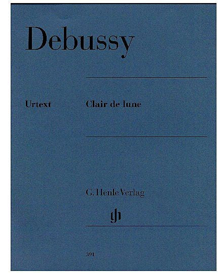 Debussy Clair de Lune Henle Urtext edition