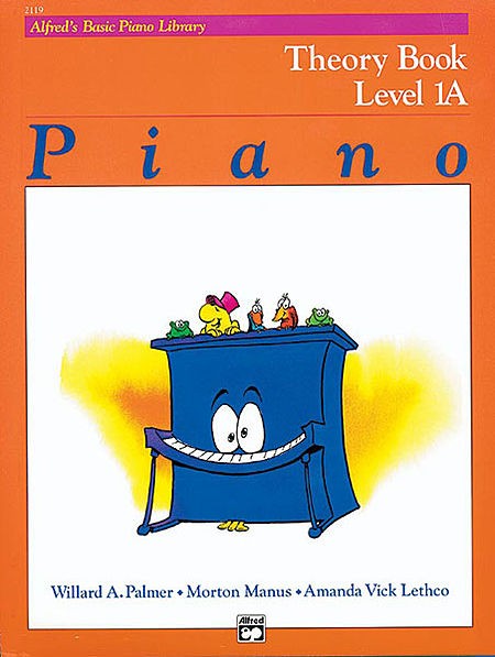 Alfred's Basic Piano Library Theory Book