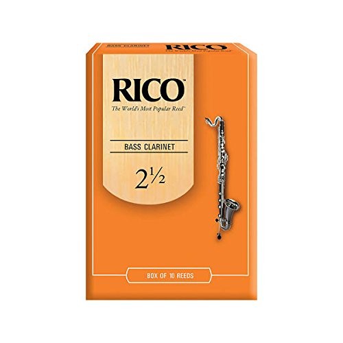 Rico Bass Clarinet Reeds Box of 10