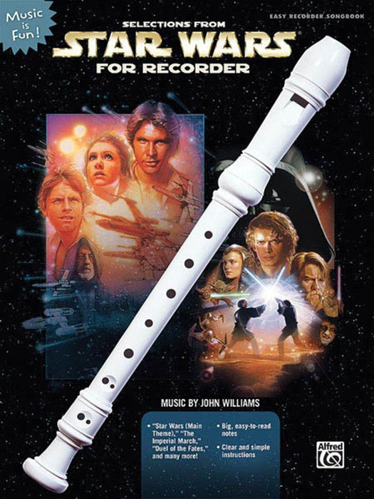 Selections From Star Wars for Recorder FROM Book Only