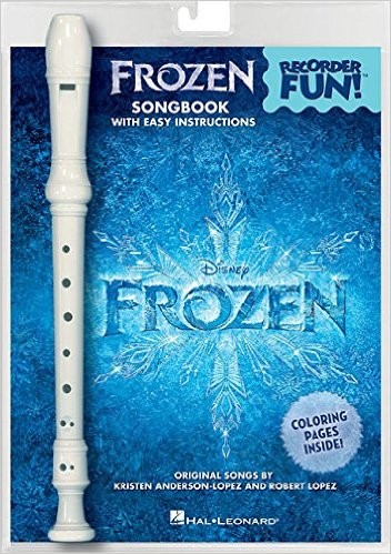 Frozen Recorder Fun Book Pack
