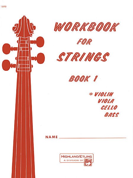 Workbook for Strings Violin Book 1
