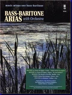 Bass-Baritone Arias With Orchestra Volume 1 - Music Minus One
