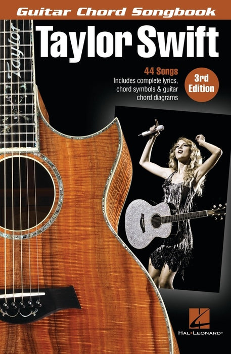 Taylor Swift Guitar Chord Songbook 3rd Edition