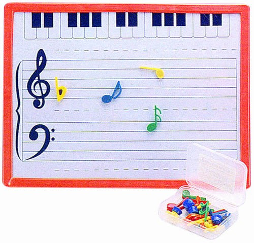 Magnetic Music Teaching Board with Music Notes by