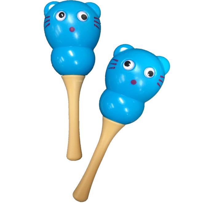 Blue Bear Maracas