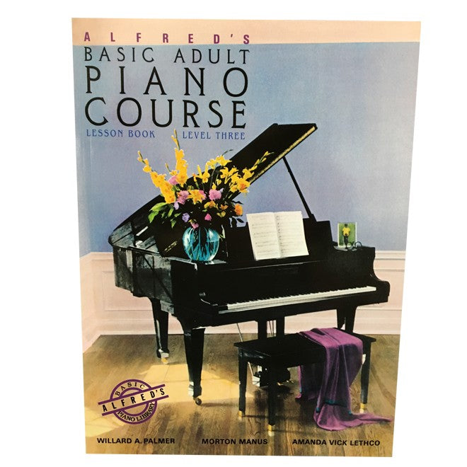 Alfred's Basic Adult Piano Course Lesson Book by Alfred