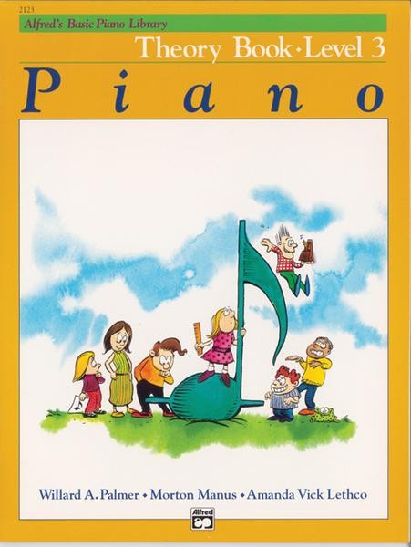 Alfred's Basic Piano Library Theory Book