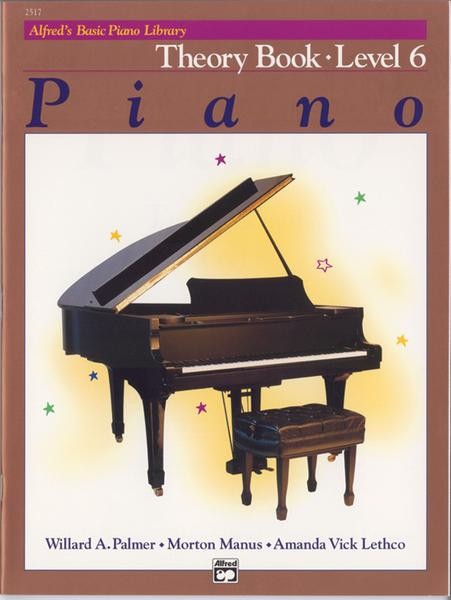 Alfred's Basic Piano Library Theory Book