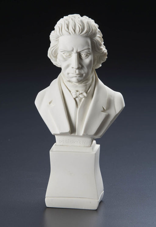 Ludwig van Beethoven Statuette White Porcelain