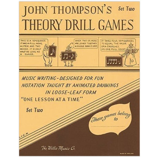 Theory Drill Games John Thompson