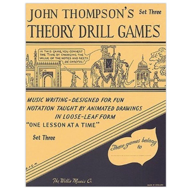 Theory Drill Games John Thompson